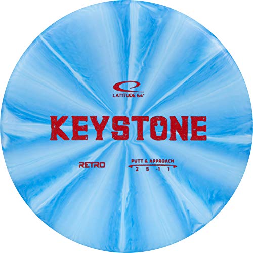 Latitude 64 Retro Burst Disc Golf Starter Set | Perfect Disc Golf Set for New to Intermediate Players | Includes Bonus Mini Marker | Grippy Base Plastic | Colors May Vary - style: 4