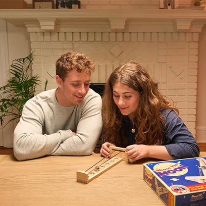 Shoot The Moon By Relatable, Exciting Strategy Moon Ball Games for Family Gatherings, Balance Game for Kids, Includes 1 Metal Gravity Ball, 1 Shoot The Moon Structure, and Instructions
