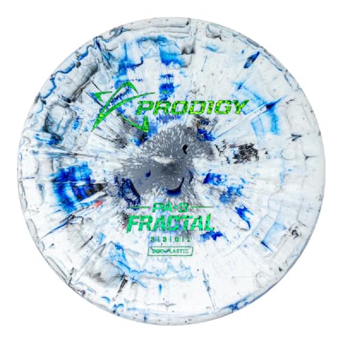 Prodigy Disc PA-3 300 Fractal | Straight Disc Golf Putter | Firm Grippy Plastic | Straight Disc Golf Approach Disc | Beaded Disc Golf Putter | Colors May Vary - color: 300-Plastic