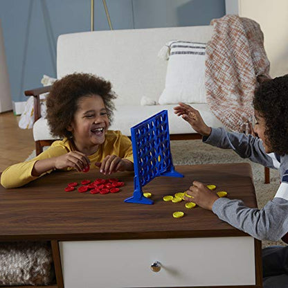 Hasbro Gaming Connect 4 Classic Grid, 4 in a Row Game, Strategy Board Games for Kids, 2 Players for Family and Kids, Easter Gifts for Boys and Girls, Ages 6+ - size: ONE SIZE