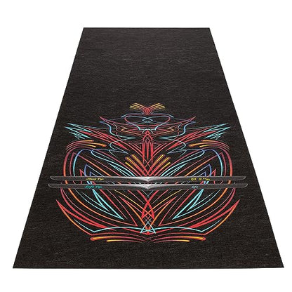 Pig Home Solutions Color Burst Design Self-Sticking Dart Mat - style: Color Burst