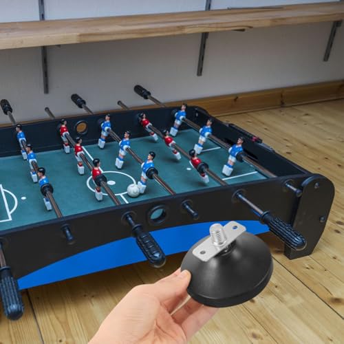 4Pcs Adjustable Feet Levelers for Foosball Table Football Machine Anti Skid Rubber Leg Levelers Furniture Leveling Pads for Game Room Tables