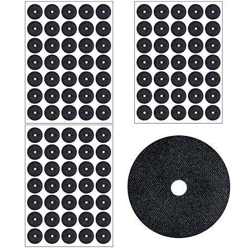 Civaner 105 Pcs Pool Table Market Dots Billiard Spot Point Sticker Black Snooker Spot Billiard Accessories Ball Placement Stickers for Practice