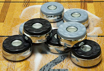 Indoor Shuffleboard Pucks - Set of 8 - Home Games Dia 2-1/8” 53mm - color: 2-5/16” (58mm)