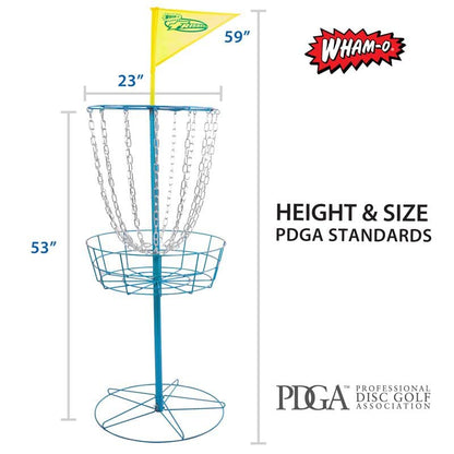 Wham-O Frisbee - Frisbee Disc Golf Set - Official PDGA Approved - style: Frisbee Disc Golf Set with 3 Discs
