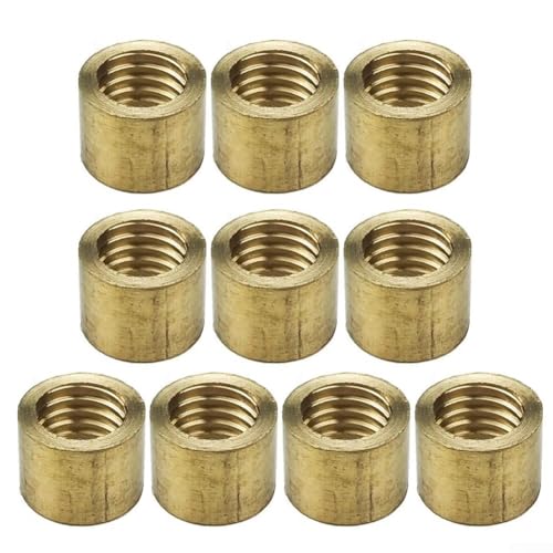 Brass Billiard Cue Tip Hoop Ferrule, Snooker Pool Cue Repair Replacement Ring, Metal Collar for Cue Tip Maintenance, Multiple Sizes Available(11mm) - size: 11mm
