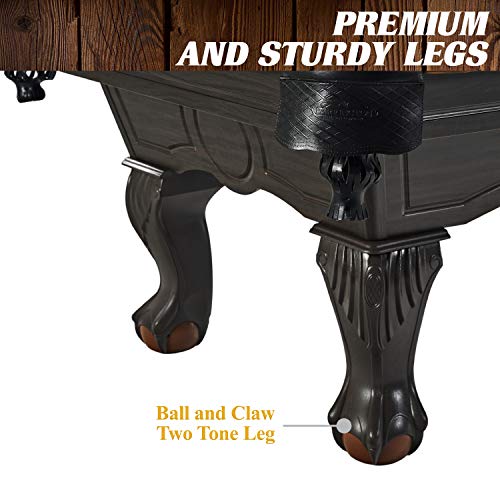 Barrington Billiards Multiple Styles Pool Table, Preassembled Playfields with Complete Billiard Accessory Sets, Perfect for Family Game Rooms | Multiple Styles - style: 8 - Arlington
