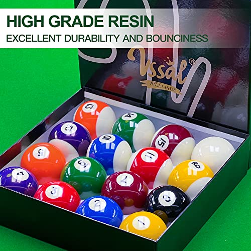 Billiard Balls Set Pool Table Balls Marble-Swirl & Classic Style 16 Ball Set - style: Universal Regulation