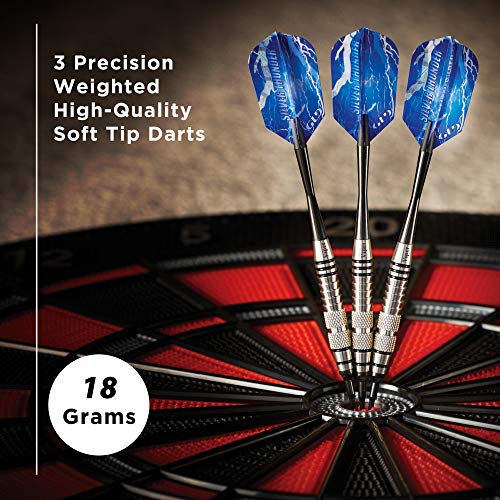 Viper Silver Thunder Soft Tip Darts - size: 18 Grams, style: 2 Knurled Bands