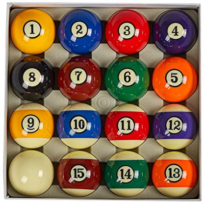 Collapsar AAA Grade Billiard Pool Ball Set,2-1/4" Regulation Size & Weight Full 16 Resin Balls(Several Styles Available)