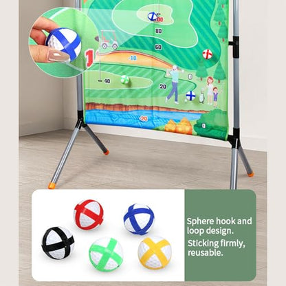 Golfing Game Croquet Set for Family Outdoor Activities for All Ages Motor Skills Development Play Croquet Set