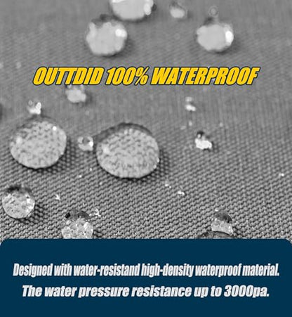 Pool Table Cover - Billiard Table Cover, 600D Waterproof Covers for Billiard Pool Table, Heavy Duty Scratched-Free UV Protection Snooker Furniture Table Cover - color: Grey, size: 7ft