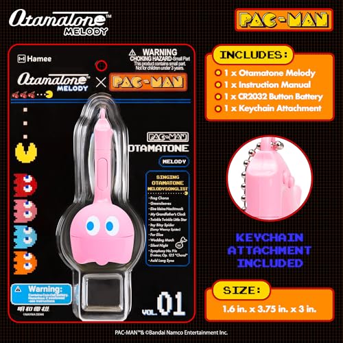 Otamatone Melody PAC-Man Electronic Portable Music Instrument / Synthesizer Toy from Japan by Maywa Denki (Officially Licensed) [English Instructions] - Pinky - color: Pinky