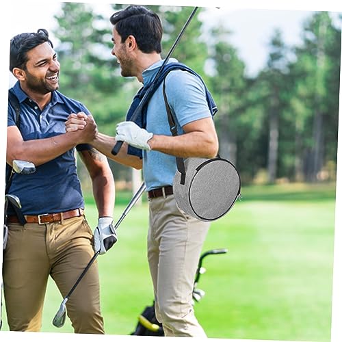 balacoo Lightweight Golf Disc Storage Bag Multi Functional Shoulder Pouch for Outdoor Beginners Material for Golf Enthusiasts