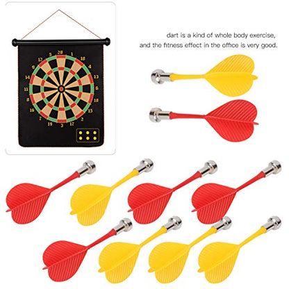 Magnetic Darts Magnetic Tip Darts Set with Flat Safe Plastic Body for Kids Adults Office Fitness Fun