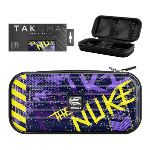 TARGET Darts Luke Littler Takoma Wallet, Regular/XL, Luke Littler Darts Case, Darts Holder, XL Dart Wallet, Darts Set Storage Cases - size: Standard