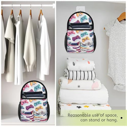 2pcs Wall Hanging Organizer Bag Gaming Consoles Wall Hanging Storage Bag with Pockets Wall Organizer Storage for Kitchen, Bedroom, Bathroom, RV Camper - size: 2 PCS
