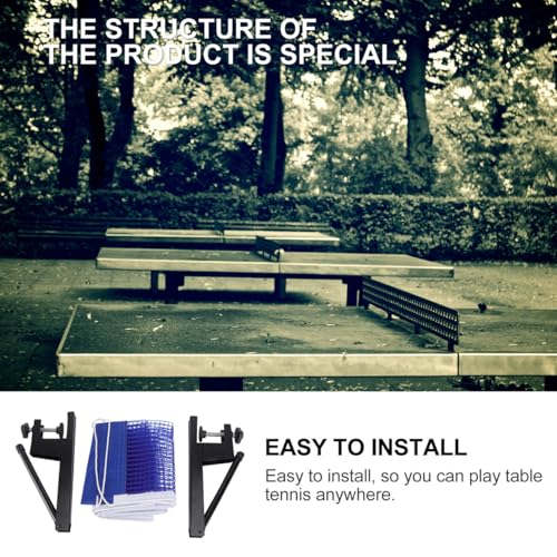 Indoor Hanging Table Tennis Net Frame Sports Table Tennis Post Durable Rack for Outdoor