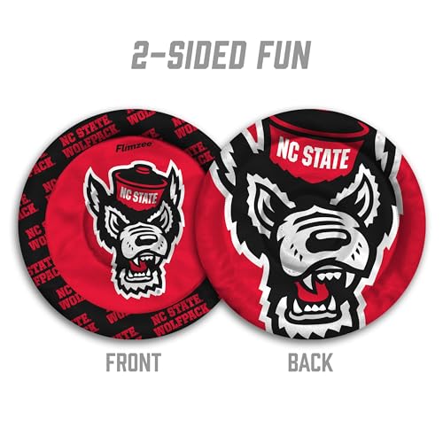 YouTheFan NCAA NC State Wolfpack Flimzee Bean-Bag Flying Disc - style: NC State Wolfpack