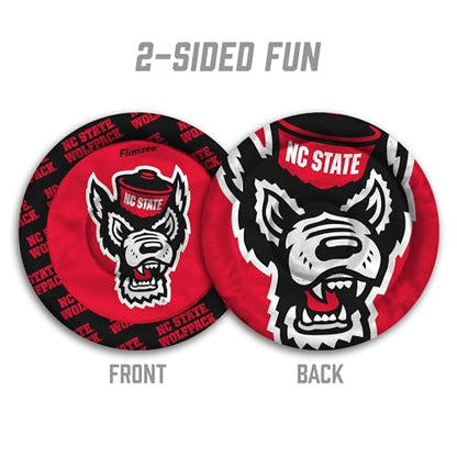 YouTheFan NCAA NC State Wolfpack Flimzee Bean-Bag Flying Disc - style: NC State Wolfpack