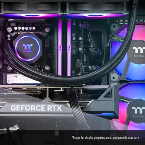 Thermaltake LCGS View u2670-270 Gaming Desktop (Intel® Core™ Ultra 7 265KF, ToughRam 32GB DDR5 6400MT/s RGB Memory, NVIDIA GeForce® RTX 5070, 1TB NVMe M.2, WiFi, Windows 11) V27B-B860-570-LCS - size: 265KF, style: 5070
