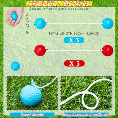 Sosation Light up Ladder Ball Set 6 Glow in The Dark Ball 2 LED Ladder Toss Outdoor Lawn Toss Game with Bag for Indoor Lawn Camping Beach Backyard Games