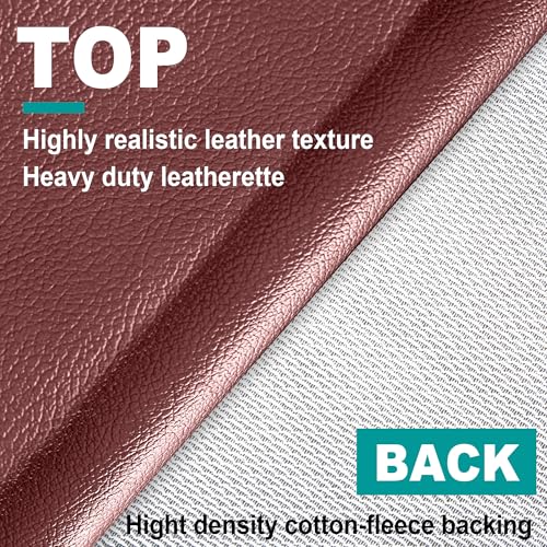 Pool Table Cover, Heavy Duty Leatherette Billiard Table Cover | Waterproof & Tearproof Cover for Pool Table, Brown, 9FT-112"LX 62"WX 8"H - color: Brown, size: 9FT (112" x 62" x 7.3")