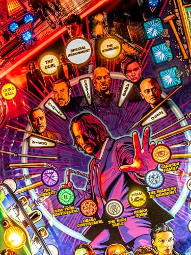 Stern Pinball John Wick with Insider Connected, Pro Edition Arcade Pinball Machine