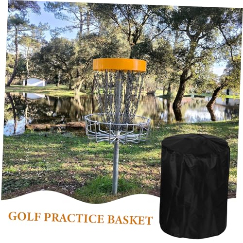Portable Disc Golf Basket Cover Durable Oxford Drawstring for Outdoor Indoor Use Lightweight Easy to Carry