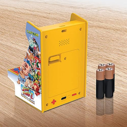 My Arcade Super Street Fighter II Nano Player Pro: Retro Gaming, 2 Games in 1, 4.8" Video Game Collectible - style: Street Fighter