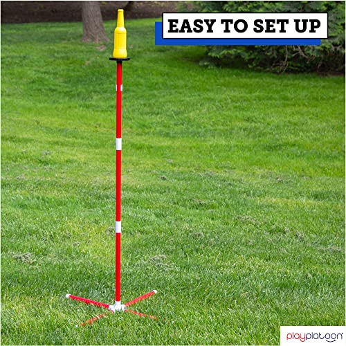 Play Platoon Bottle Jam Flying Disc Game for Teens & Adults to Play Outdoors - Yard Set Tailgate Party Game for Backyard and Beach - color: Traditional