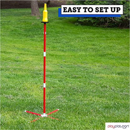 Play Platoon Bottle Jam Flying Disc Game for Teens & Adults to Play Outdoors - Yard Set Tailgate Party Game for Backyard and Beach - color: Traditional