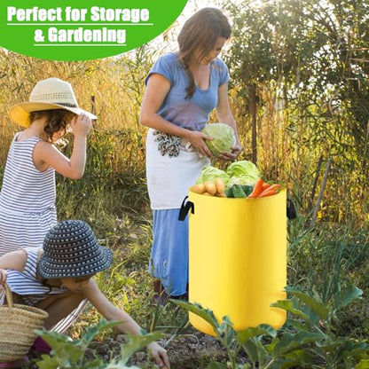 Potato Sack Race Bags, Soft Heavy Gauge Felt Sack Race Bags with Handles for Adults and Kids, Outdoor Games Backyard Games, Birthday Party, Carnival Field Day Lawn Family Reunion