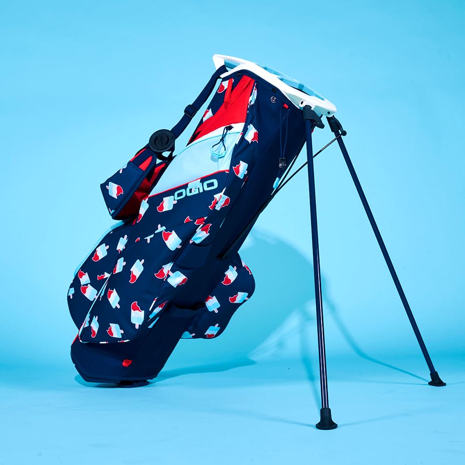 OGIO Golf Fuse 4 Stand Bag (Rocket Pop) - color: Rocket Pop