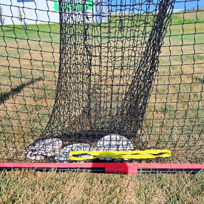 Disc Store Disc Golf Training Net - 7x7 Disc Golf Net for Throwing Practice - Sturdy and Portable Practice Net for Backyard Indoor and Outdoor Games - Includes Convenient Carrying and Storage Bag