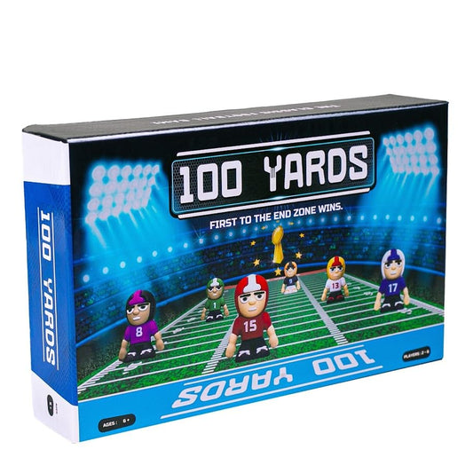 100 Yards Football Board Game | 2 to 6 Players | School, Birthday for Kids | Classroom and Family Games | Ages 6+ | 2nd Edition (Modern)