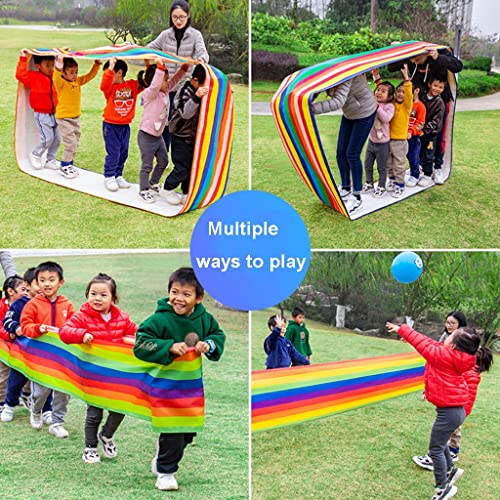 Playing Run Mat Adult Kids Teamwork Game - Oxford Cloth Running Mat, Fun Multiplayer Co-op Game Props (Size : Kids-6M/20FT) - size: Kids-6M/20FT