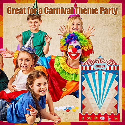 Fulmoon Disk Drop Game with 8 Disks Halloween Carnival Circus Theme Christmas Party Fun Wood Family Board Game for Birthday Party Decorations Supplies Activities(15.7 x 10 Inch) - size: 15.7 x 10 Inch