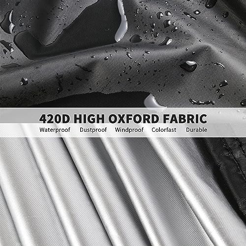 Outdoor Prep Table Cover 24 Inch, Waterproof Fadeproof UV Resistant Patio Stainless Steel Metal BBQ Table Cover All Season Protection for Outdoor Table 500D - 24 X 18 X 34 Inch - size: 24" x 18" x 34"