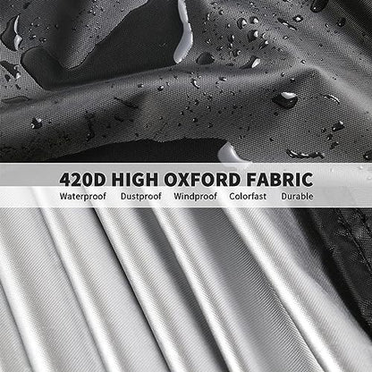Outdoor Prep Table Cover 24 Inch, Waterproof Fadeproof UV Resistant Patio Stainless Steel Metal BBQ Table Cover All Season Protection for Outdoor Table 500D - 24 X 18 X 34 Inch - size: 24" x 18" x 34"