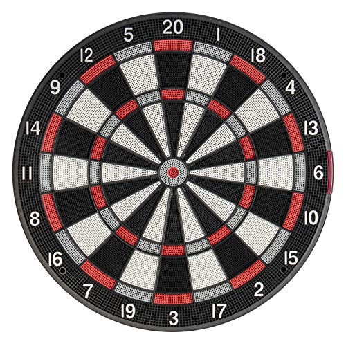 Arachnid SDB1000 Soft Tip Dartboard with Online Gameplay and Full Color Scoring and Animation, Black (SDBA1000ARA)