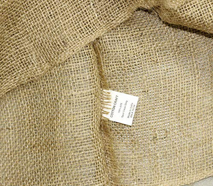 COTTON CRAFT Potato Sack Race Bags - 10 Pack Jute Burlap Race Bags for Kids Adults - Large 24x39 Gunny Sacks Bulk - Outdoor Lawn Games, Field Day, Party Supplies, Picnic, Easter Hopping Games - size: 10 Pack - 24x39