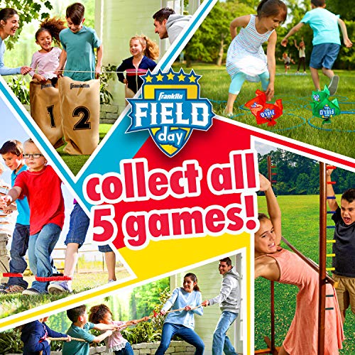 Franklin Field Day Tug of War Rope with Flag for Kids and Adults - Perfect for Team Building - 20ft Long