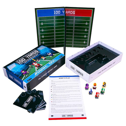 100 Yards Football Board Game | 2 to 6 Players | School, Birthday for Kids | Classroom and Family Games | Ages 6+ | 2nd Edition (Modern)
