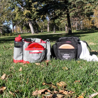 Disc Store Tournament Disc Golf Bag - Small and Lightweight Satchel Bag for Golf Discs - Fits 12 Discs - Durable and Water Resistant - Great for Tournament or Casual Outdoor Play