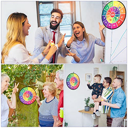 Hungdao 3 Sets Carnival Games Combo Set, Dart Board with Balls Plastic Cones Ring Bean Bags Toss Game for Boys Girls Adults Family Birthday Yard Indoor Outdoor - style: Fun Style