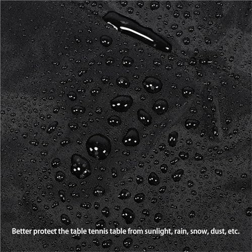 1pc Table Tennis Cover Outdoor Courtyard Patio Waterproof Dust Proof Ping Pong Tables Terrace Long 280 * 153 * 73cm