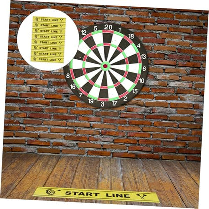Game Accessories Dart Floor Markings Throw Line Sticker Material Ground Line Notice