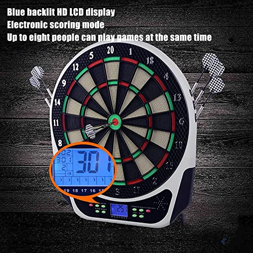 Electronic Dart Board, Professional Darts Competition Games, 159 Kinds of Gameplay in 18 Categories of Games,6 Soft Tip Darts，Darts Machine