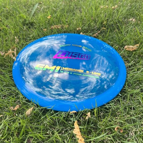 DISGO-GM1 Mid-Range Golf Disc - PDGA Approved Stable Flyer for Accuracy - Driver for Disc Golf Beginners & Players (Colors Vary) - color: Blue